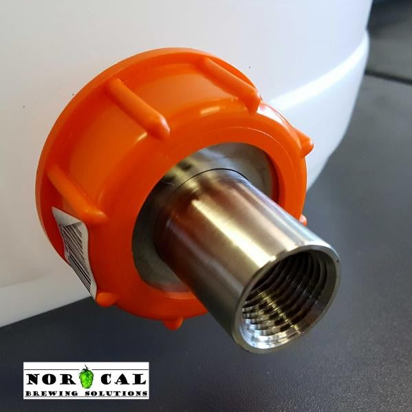 Speidel Fermenter 1/2" NPT Full Coupling - Norcal