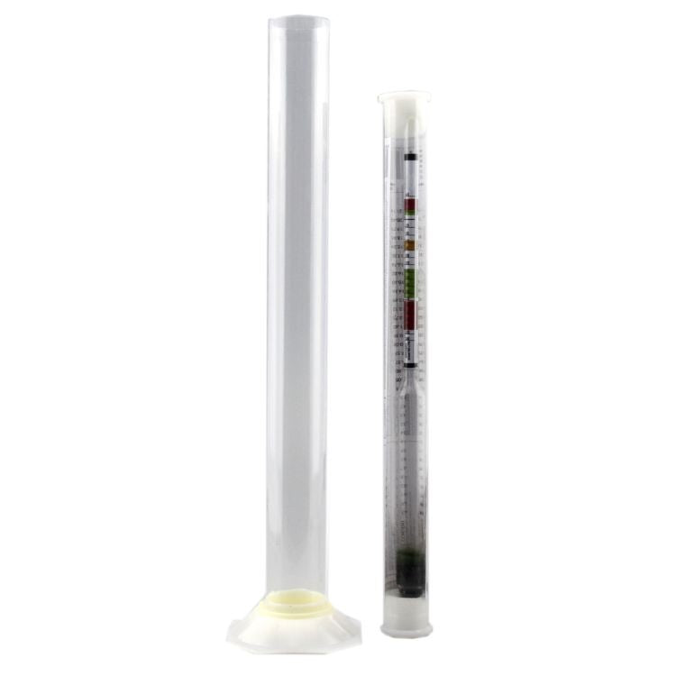 Hydrometer med testrør