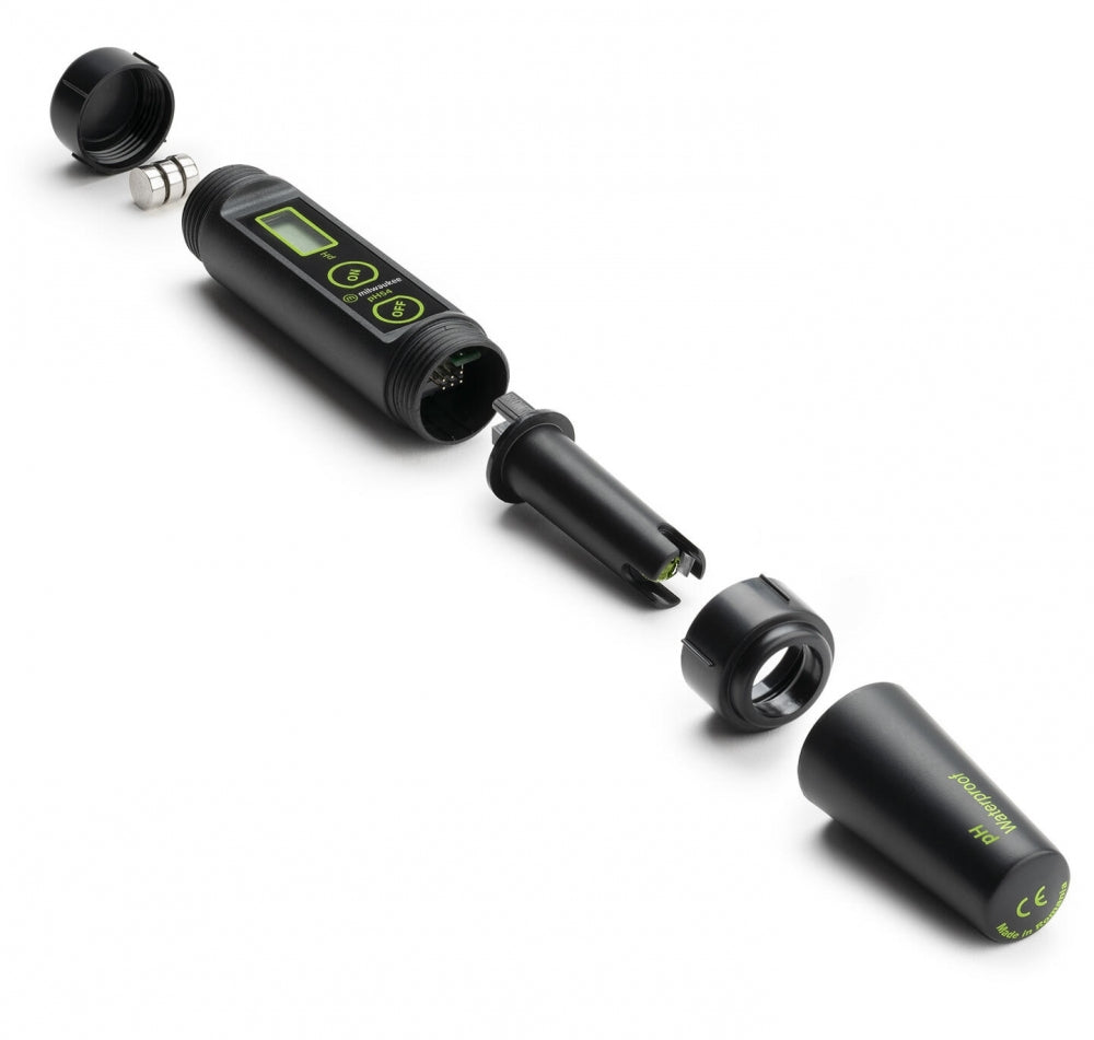 Milwaukee PH54 vanntett pH meter med utskiftbar probe