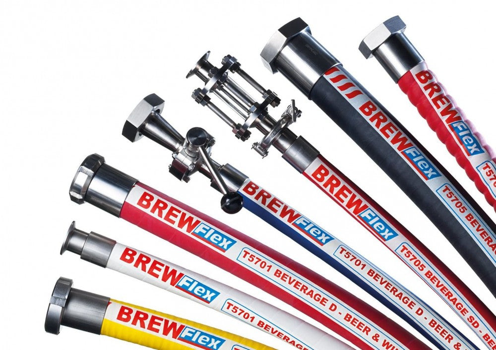 Brewflex ølslange for bryggerier, egen konfigurasjon (Bestillingsvare)