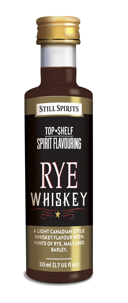 SS Top Shelf Rye Whiskey - 50ml essens