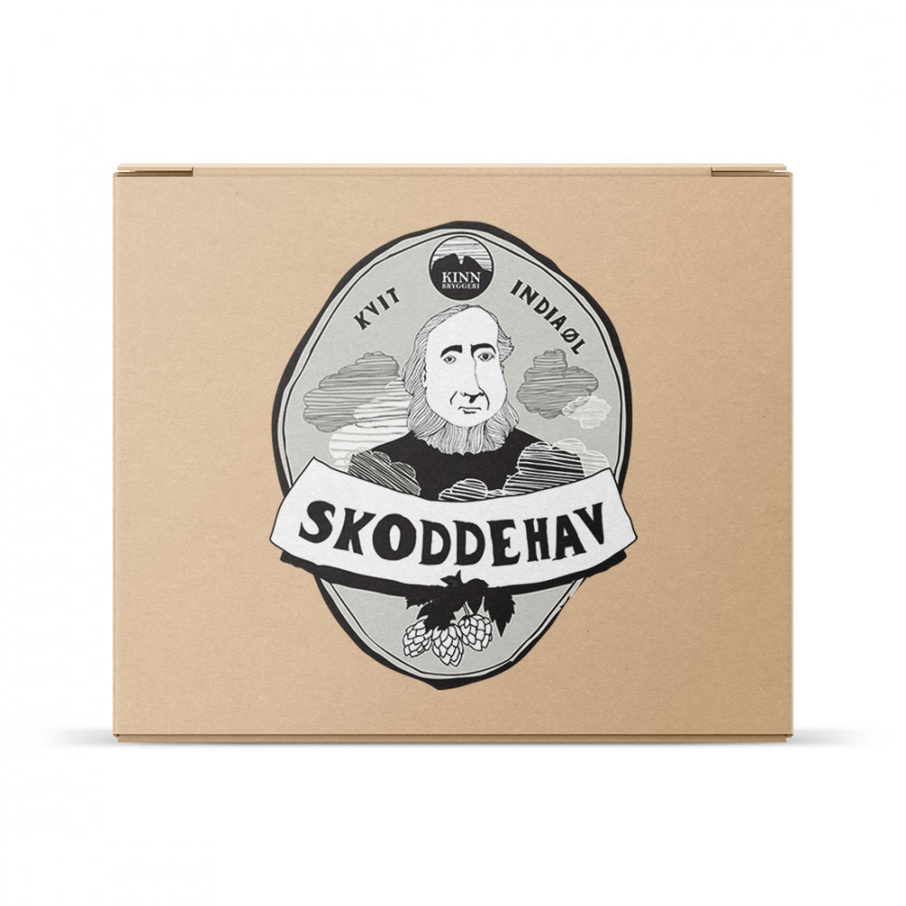 Kinn Skoddehav Kvit Indiaøl - allgrain ølsett