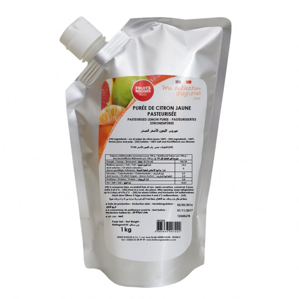 Sitronpuré 1kg - Fruits Rouges & Co
