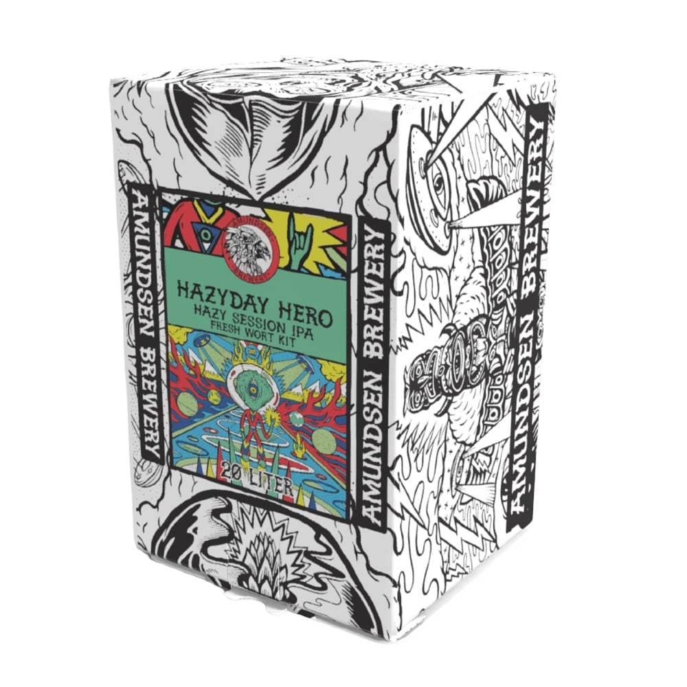 Amundsen Hazyday Hero - Session IPA - 20L Fresh Wort Kit