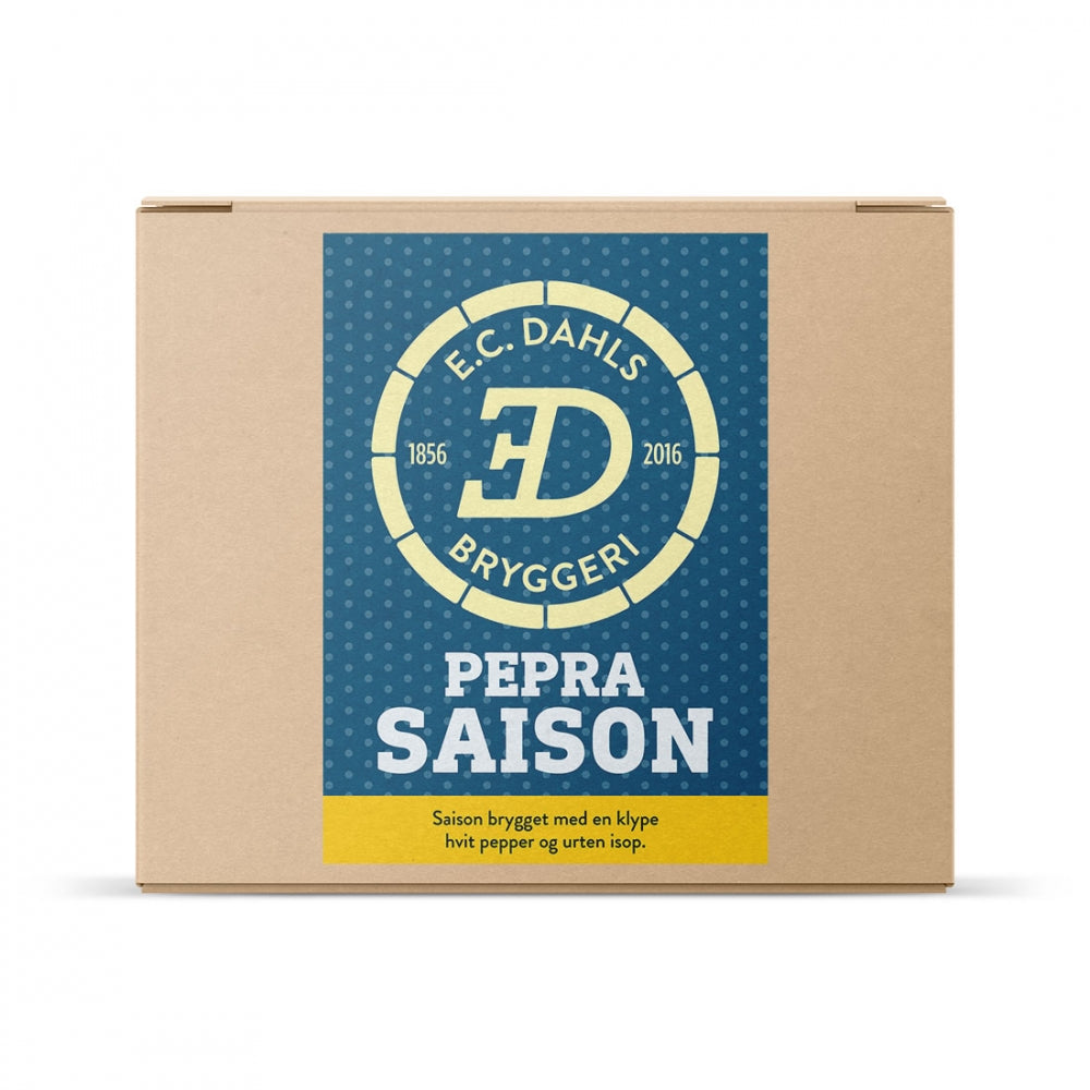 E.C. Dahls Pepra Saison - allgrain ølsett