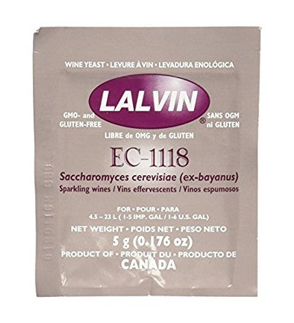 Lalvin EC-1118 Champagne 5g - Lallemand