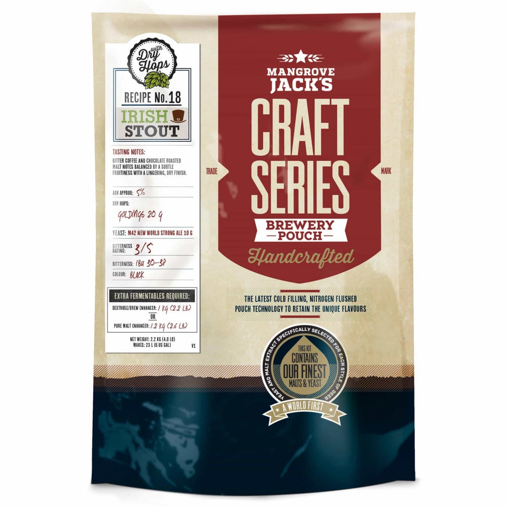Craft Series Irish Stout with Golding Hops - 2,2kg
