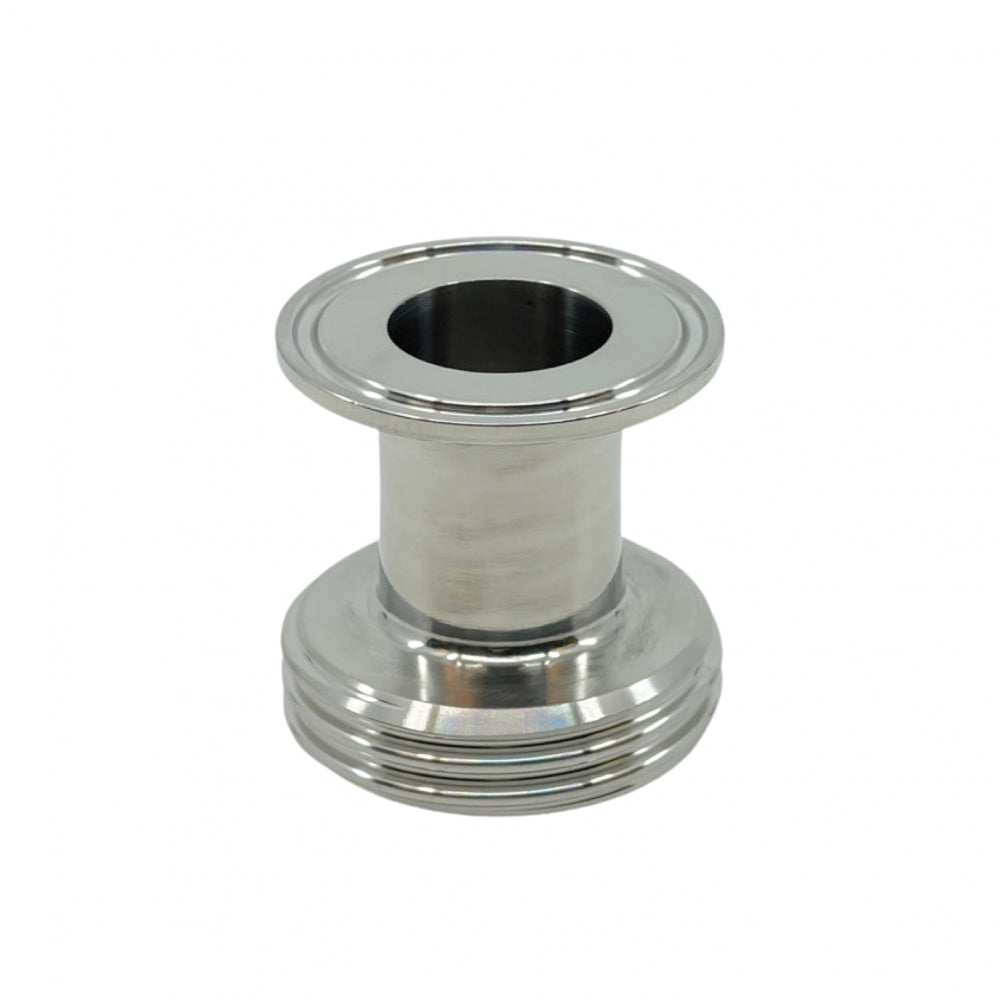 Adapter DN25 Male (DIN 11851) til 1,5" Tri-Clamp