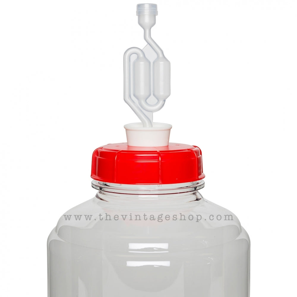 Propp og gjærlås følger ikke med