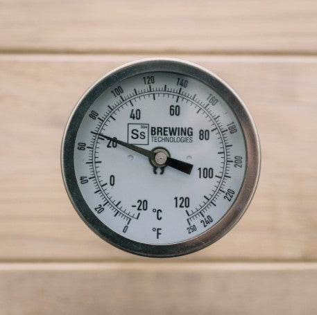 Termometer for Ss Brew Kettle m/gjennomføring - Ss Brewtech