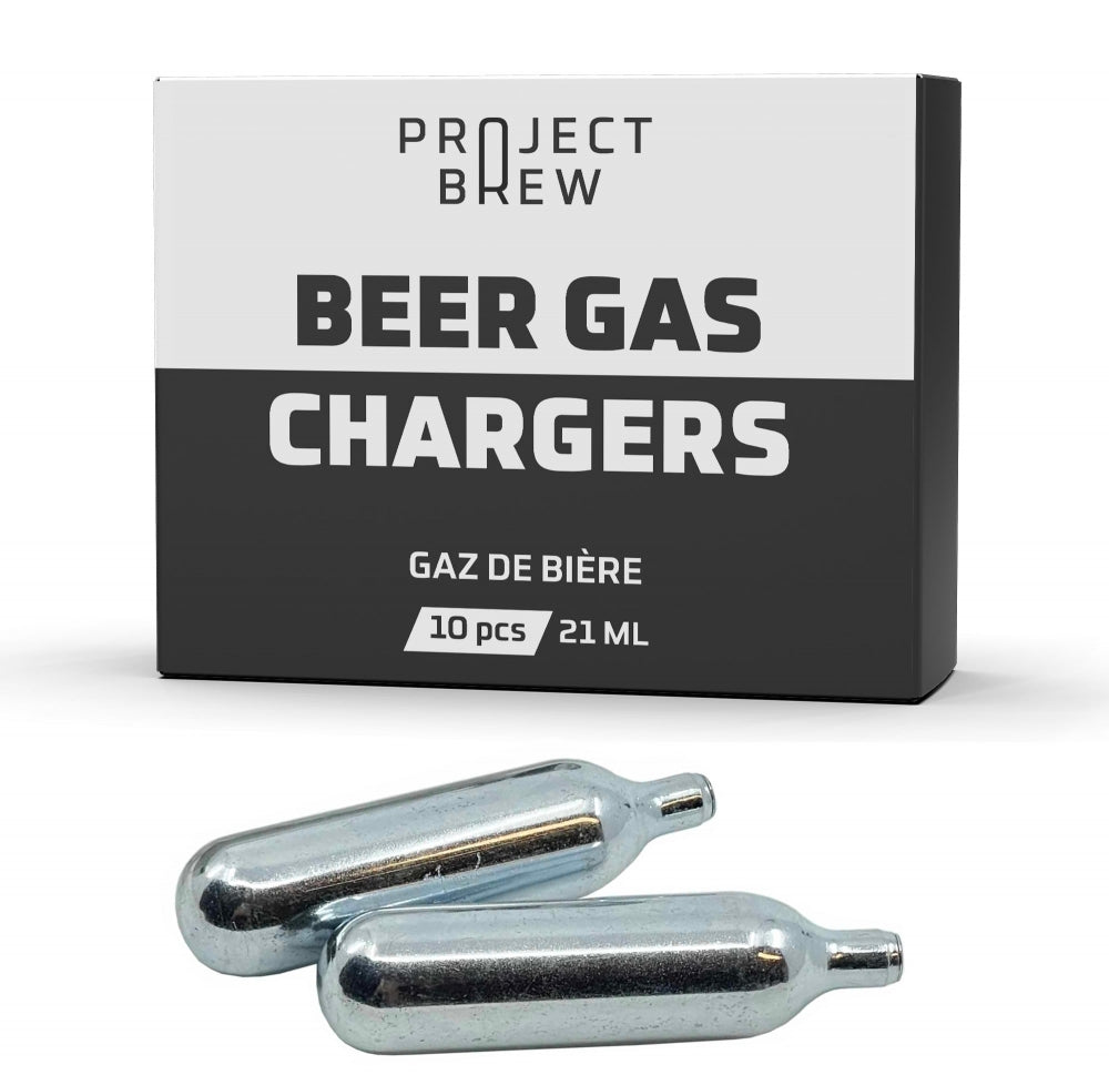 Beer Gas patroner uten gjenger 21ml - 10 stk