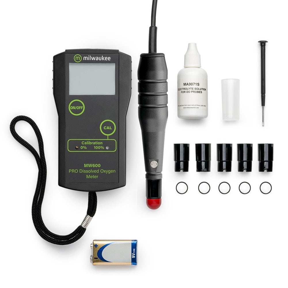 Milwaukee MW600 PRO Dissolved Oxygen Meter (DO måler)