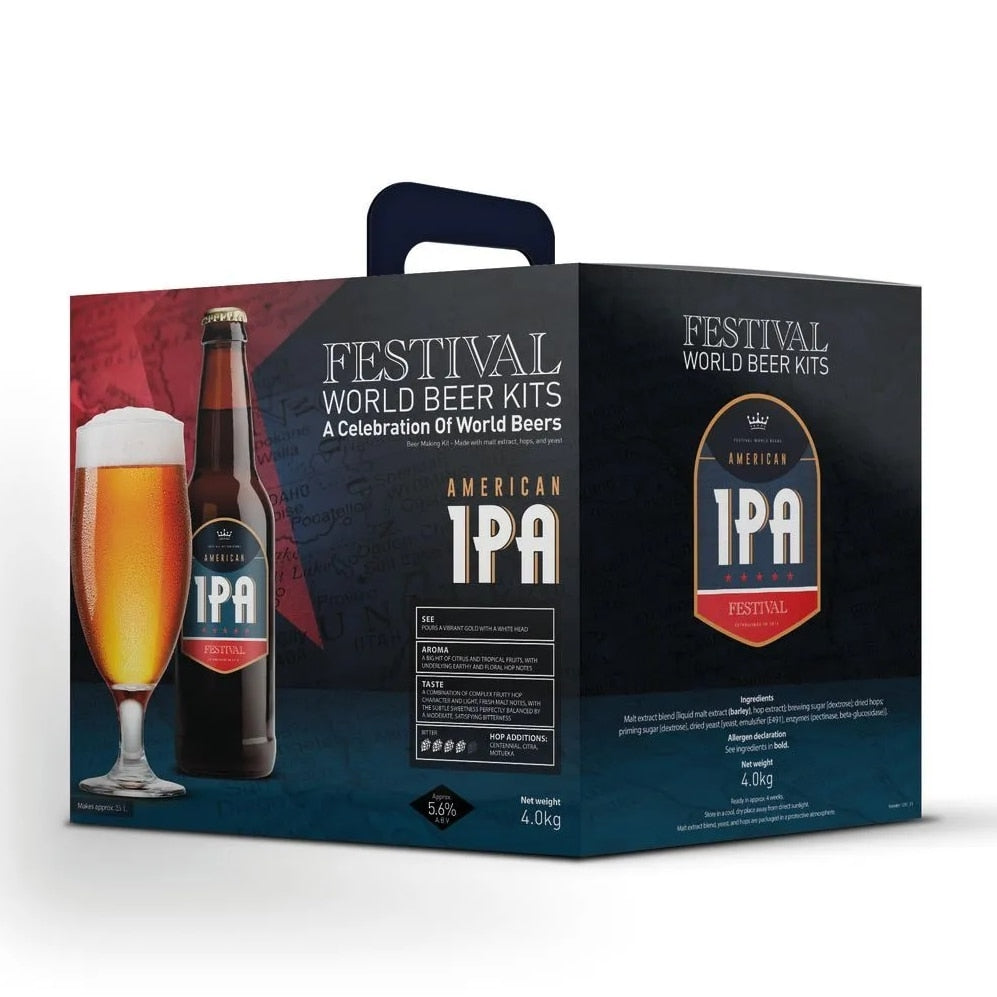 Festival American IPA 4kg Ekstraktsett