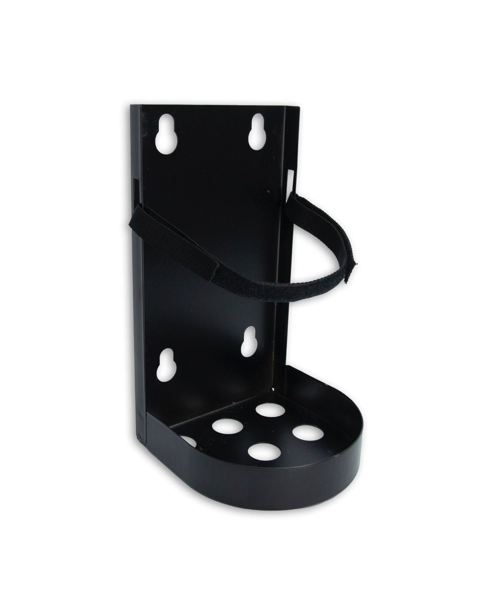 Holder for CO2 flaske på kegerator