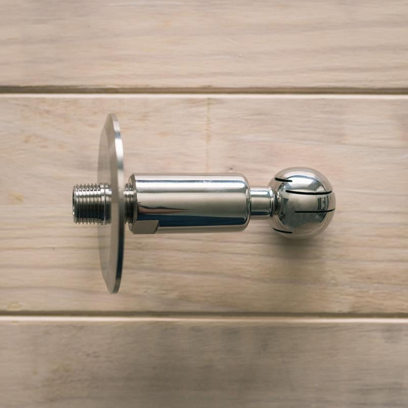 CIP Roterende Vaskeball 3" TC x 1/2" NPT