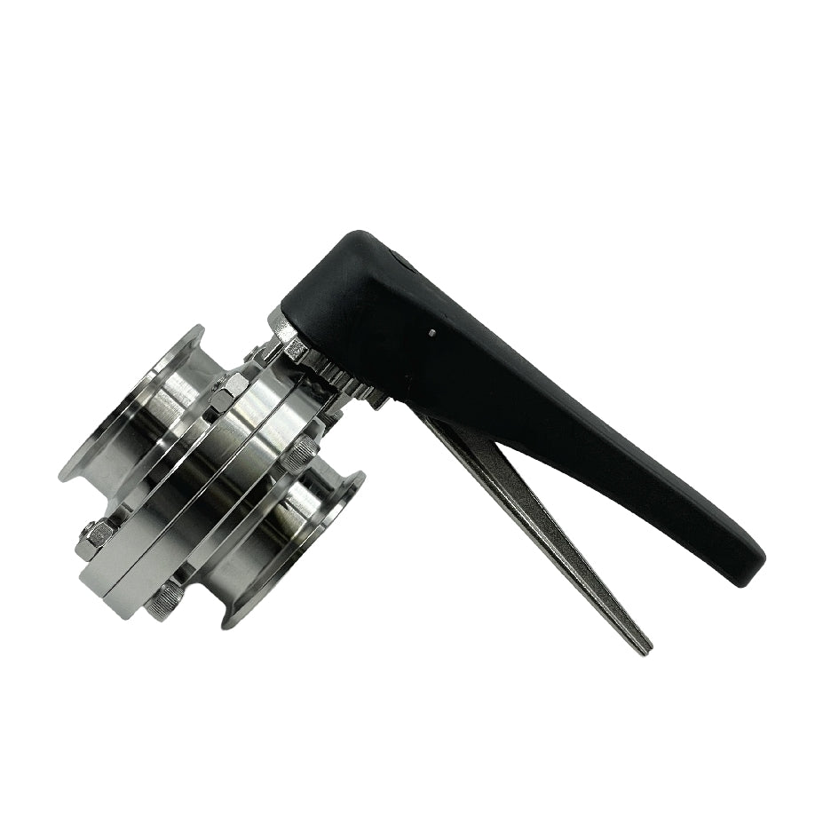 2" Tri-Clamp Butterfly ventil