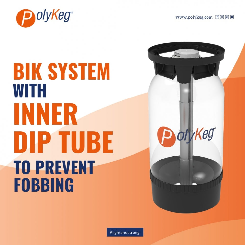 PolyKeg PRO 24L with Bag - K Valve (Europall med 48 fat)