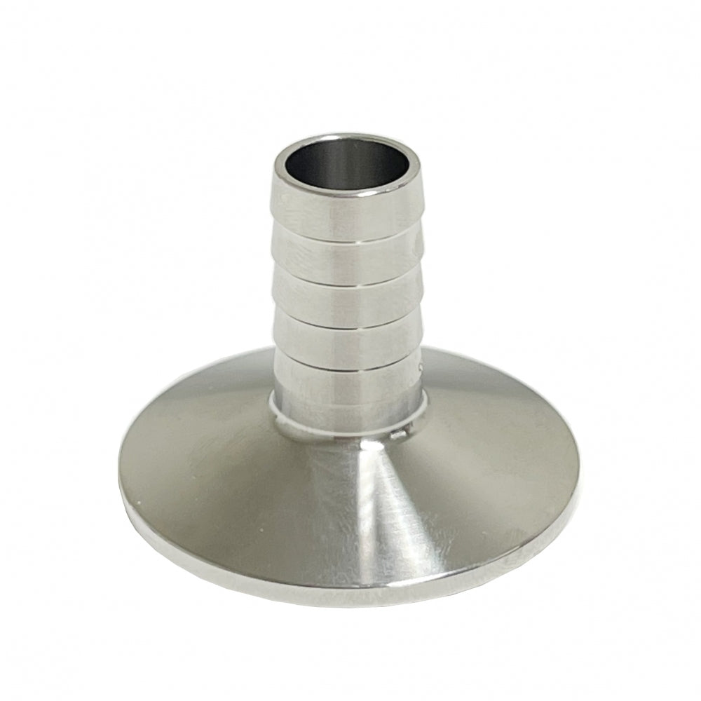 1,5" Tri-Clamp x 16mm slangenippel