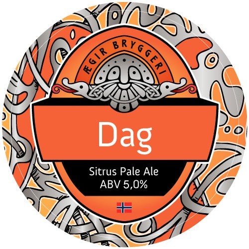 Ægir Utpå Dagen Sitrus Pale Ale - allgrain ølsett