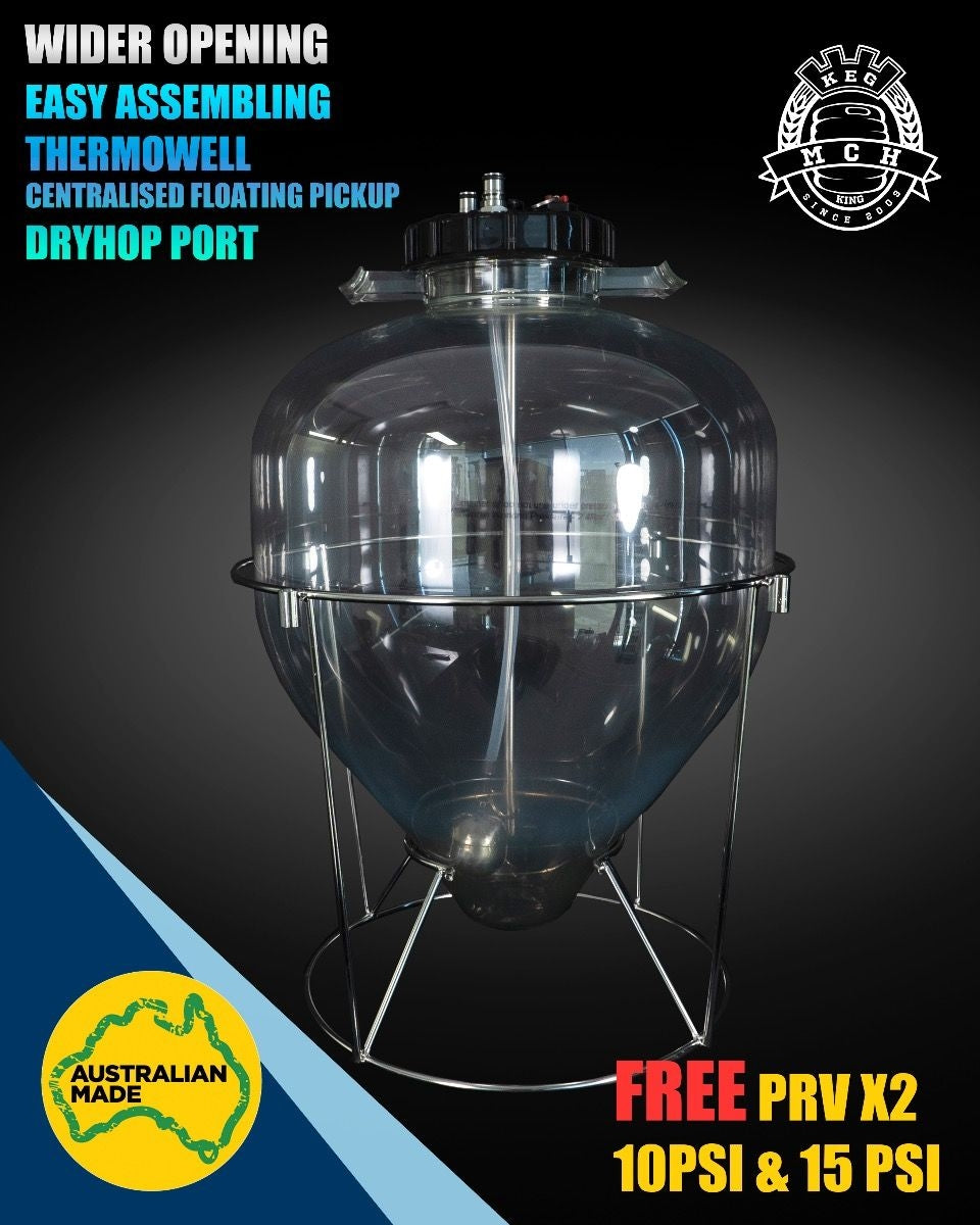 Apollo 30L Snub Nose trykktank - Keg King