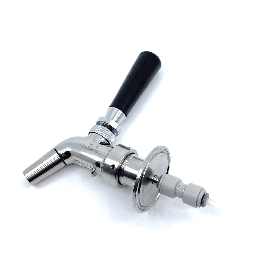 1,5" TC Shank - gjennomføring til tri-clamp tappetårn - Project Brew