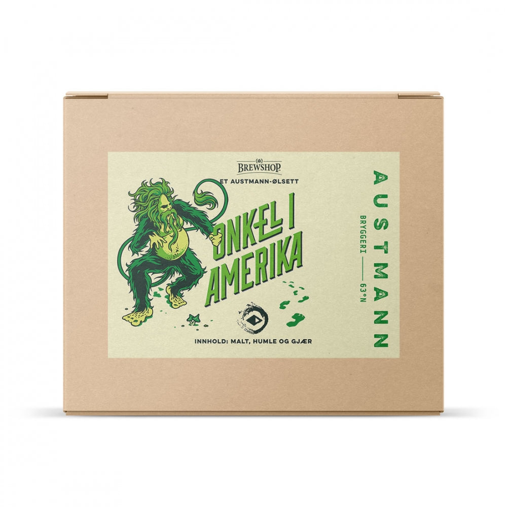 Austmann Onkel i Amerika - Session IPA - allgrain ølsett