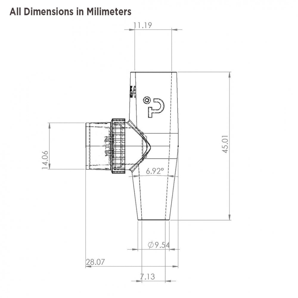 PLAATO Valve V2 - Pressure Drop Equalizing Valve