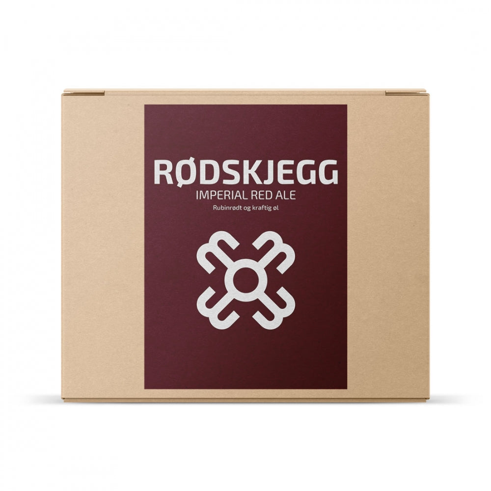 Hogna Brygg Rødskjegg Imperial Red Ale - allgrain ølsett