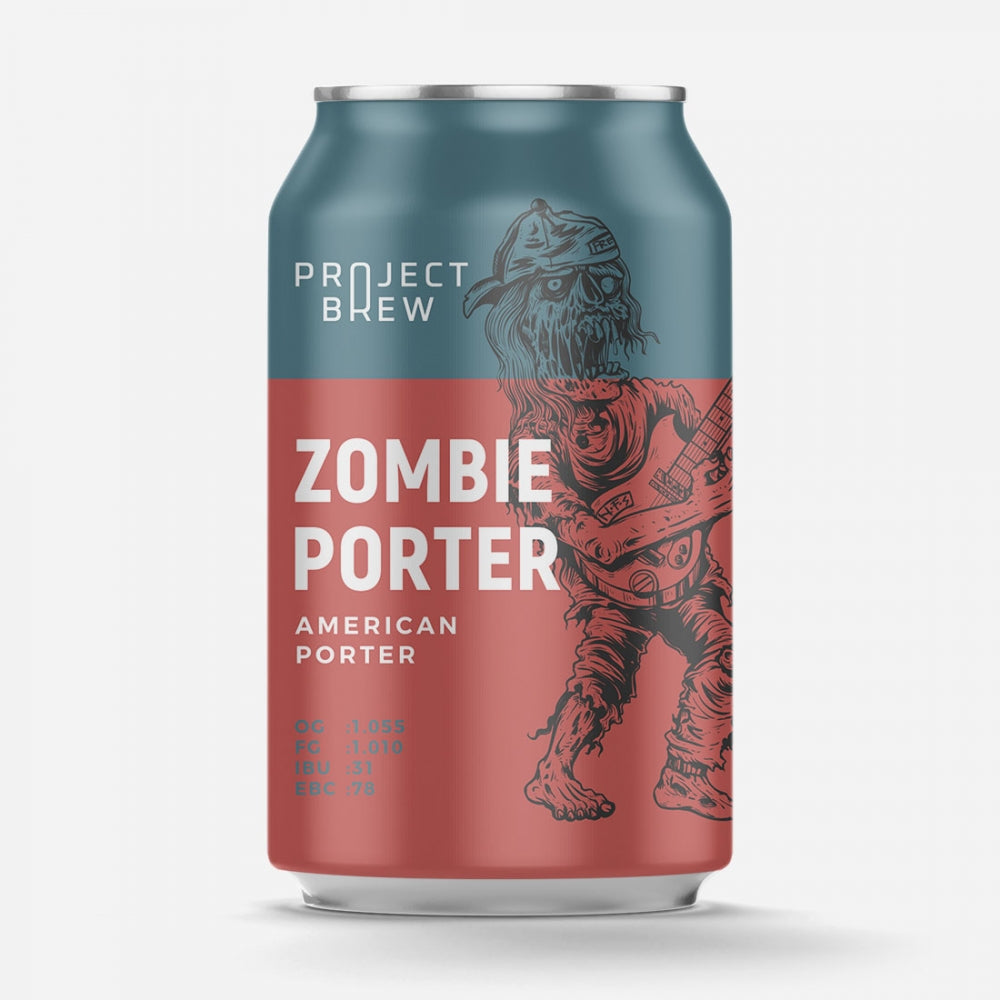 Zombie Porter - allgrain ølsett