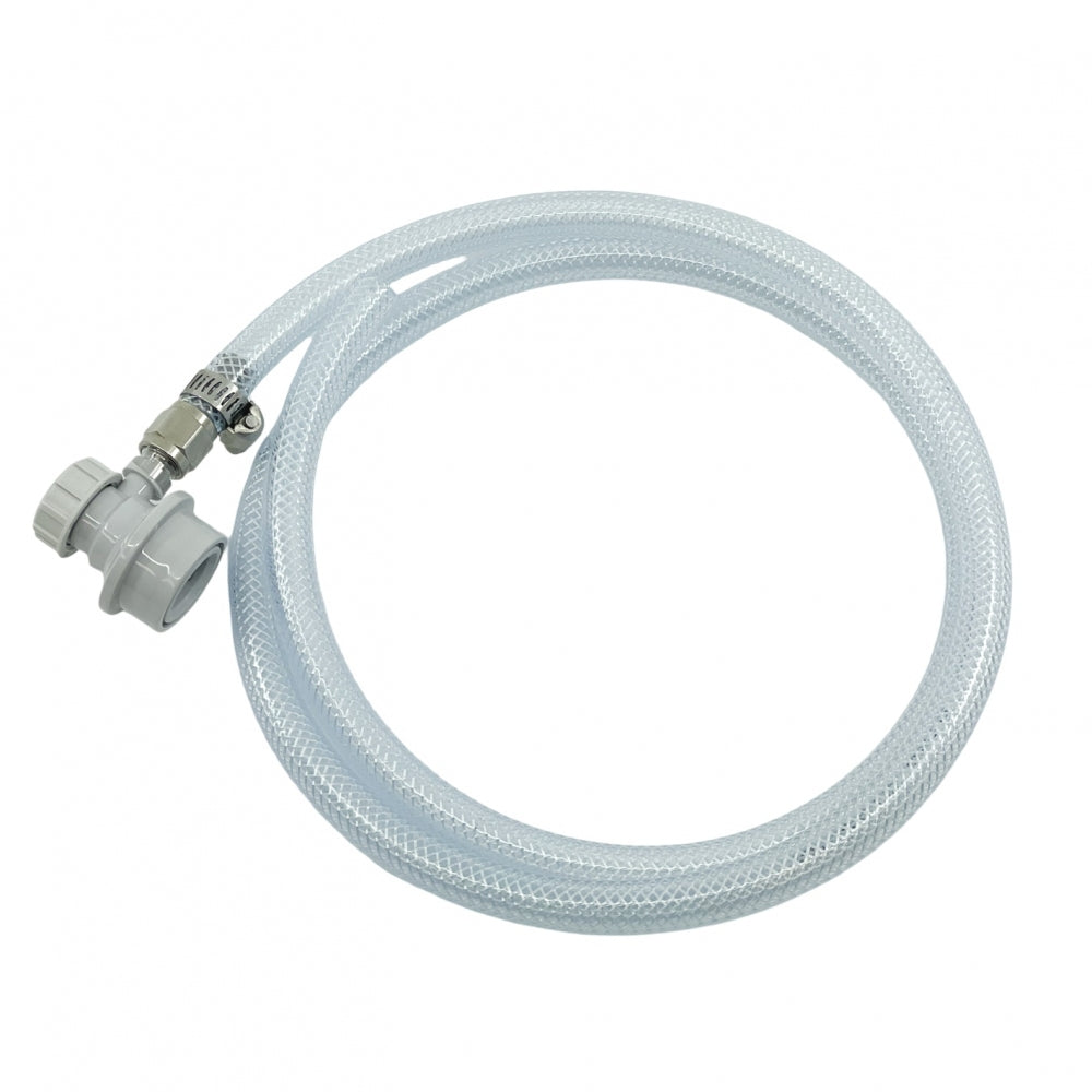 CO2-slangesett med armert slange 5/16" ID - ball lock