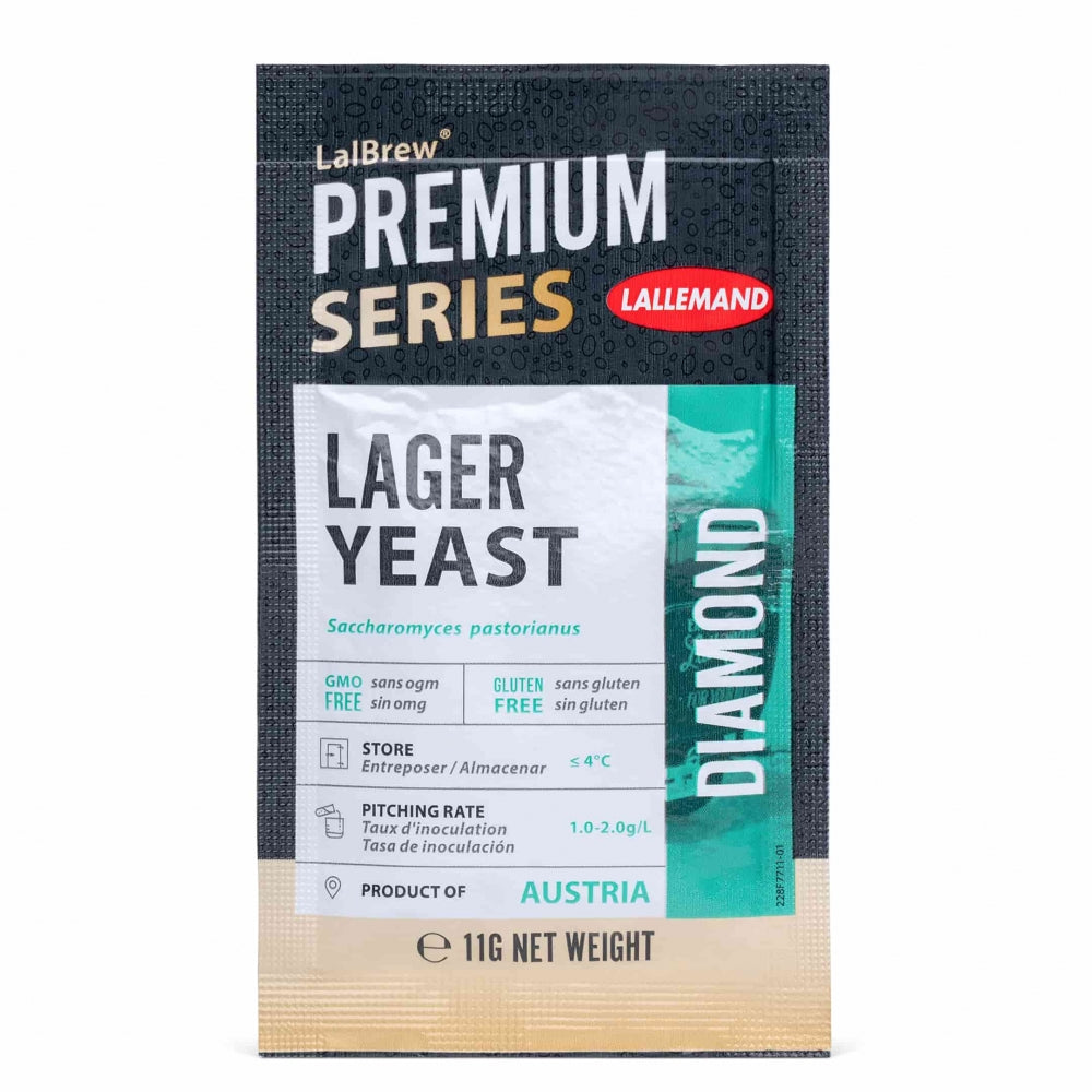LalBrew Diamond Lager Yeast 11g - Lallemand