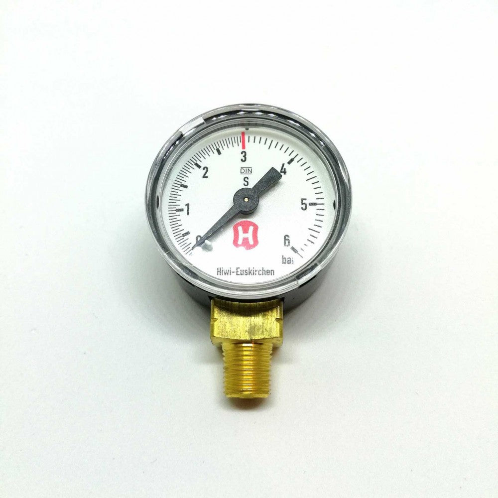 Manometer 3 bar til Hiwi Sodastream regulator