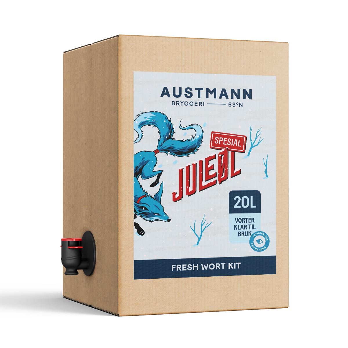 Austmann Juleøl Spesial - 20L Fresh Wort Kit