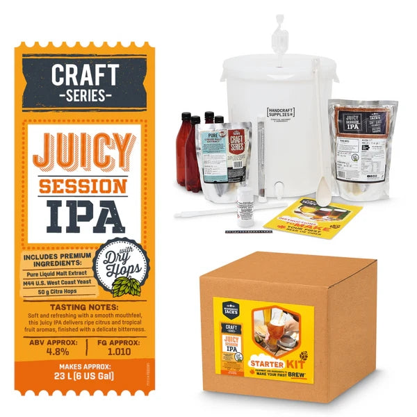 Mangrove Jack's Juicy Session IPA Starter Kit - komplett startsett