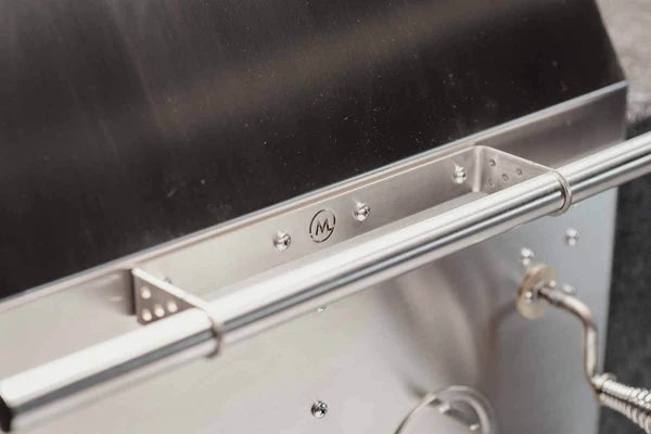 B24 Stainless Steel Built In Charcoal Grill - Kullgrill av rustfritt Stål - M-Grills