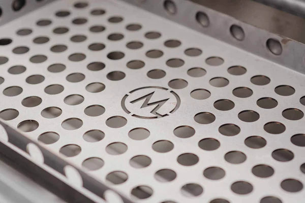 B24 Stainless Steel Built In Charcoal Grill - Kullgrill av rustfritt Stål - M-Grills