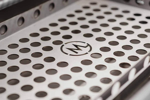 B24 Stainless Steel Built In Charcoal Grill - Kullgrill av rustfritt Stål - M-Grills