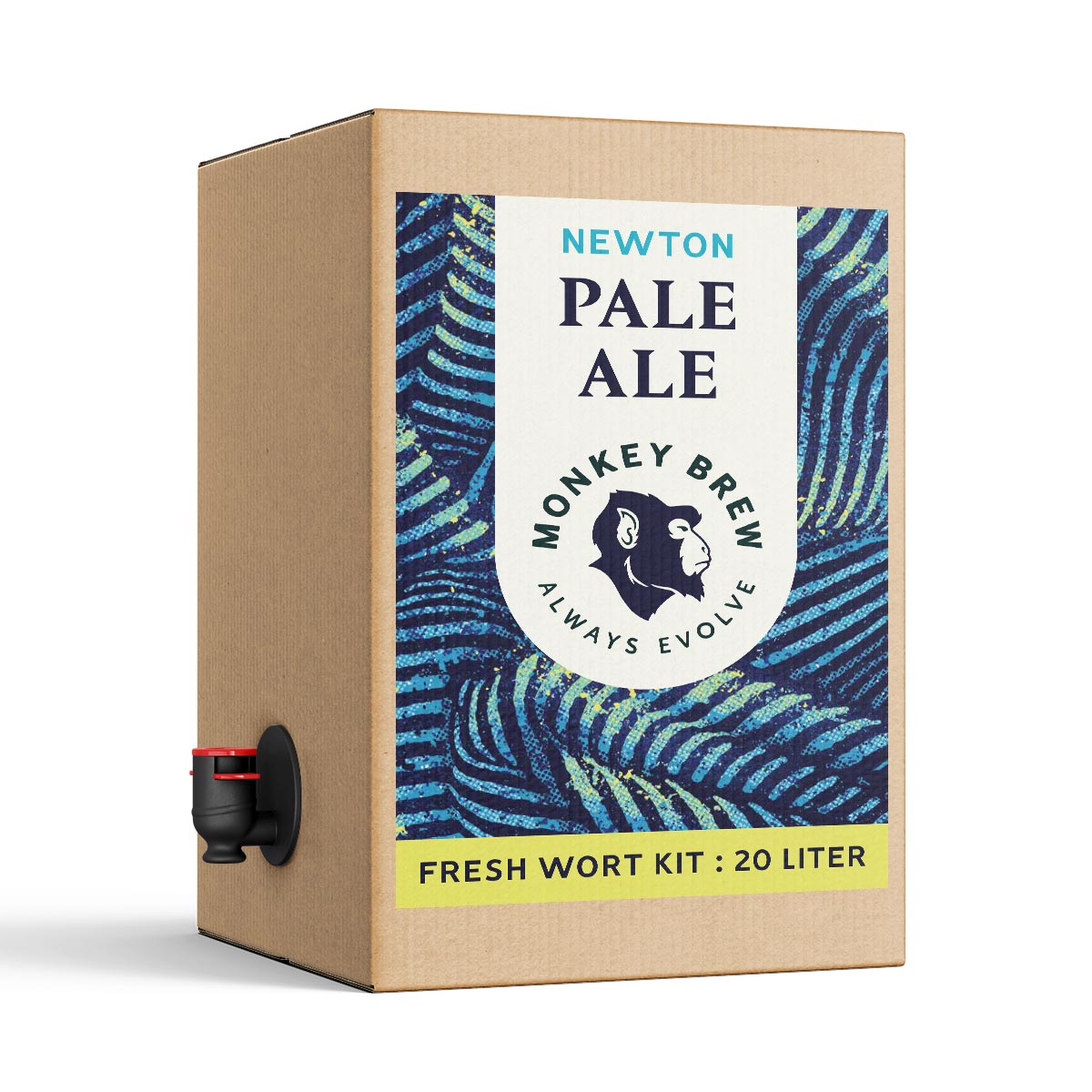 Monkey Brew Newton Pale Ale - 20L Fresh Wort Kit