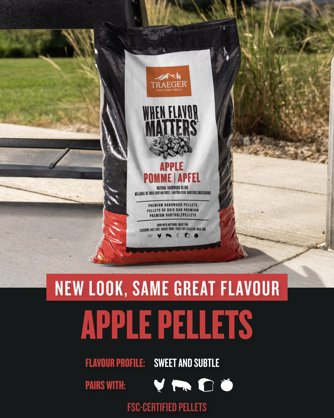 Traeger Apple Pellets 9kg