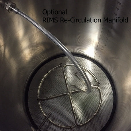 3/8" Hose Barb for Mash Tun/Kettle Re-Circ Fitting - Ss Brewtech