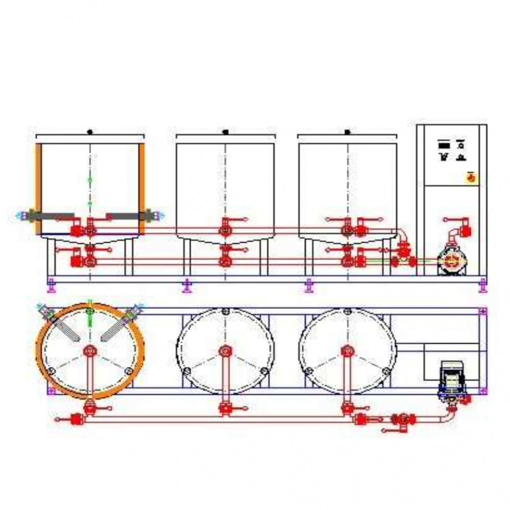 CIP System med 1-3 tanker - EnoBeer