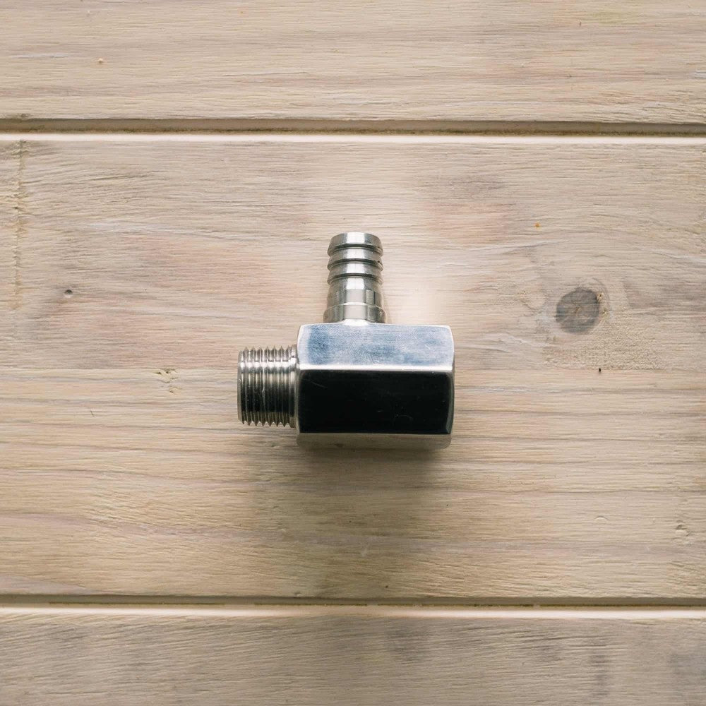 Hose Barb | ½” Re-Circ T-Barb - Ss Brewtech