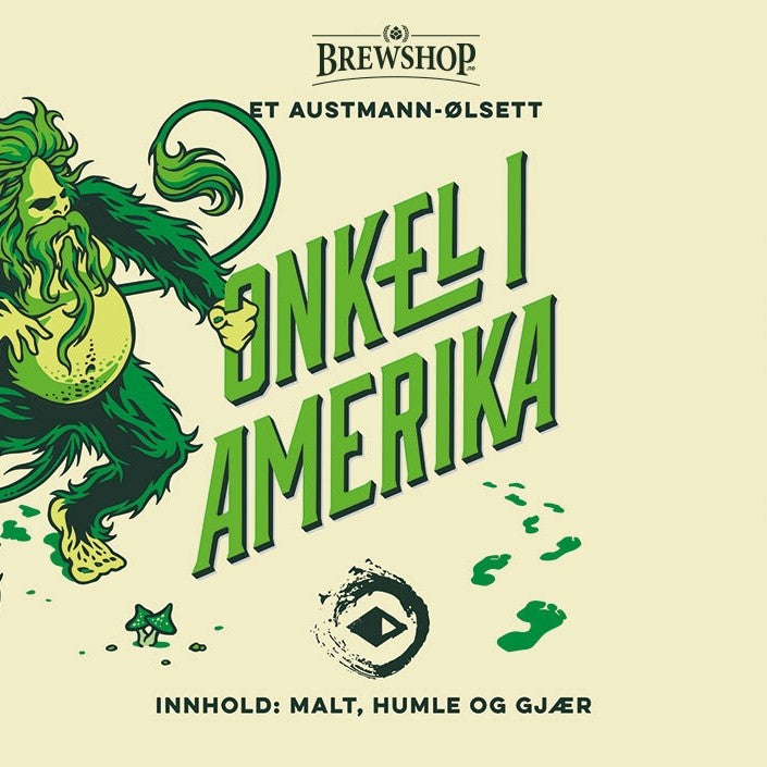 Austmann Onkel i Amerika - Session IPA - allgrain ølsett