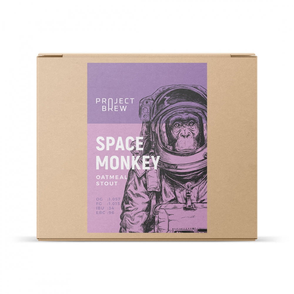 Space Monkey - Oatmeal Stout - allgrain ølsett