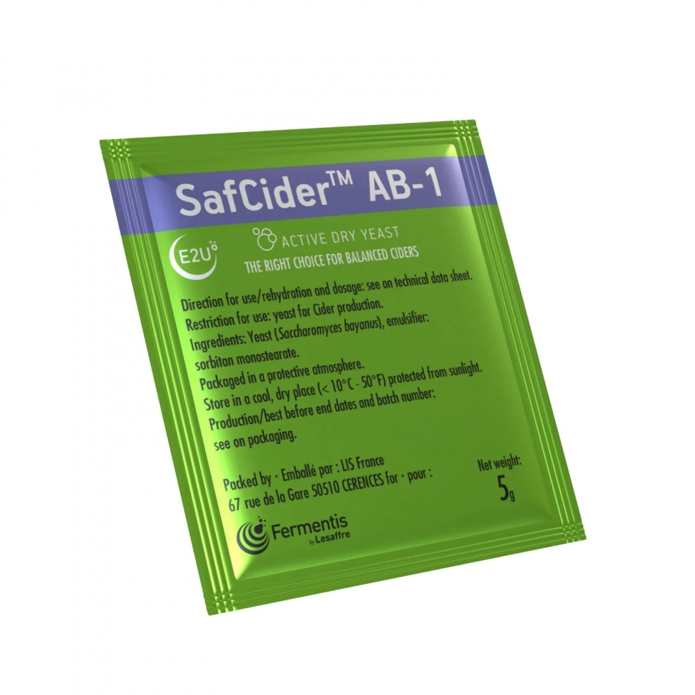 SafCider AB-1 - 5g - Universal cidergjær