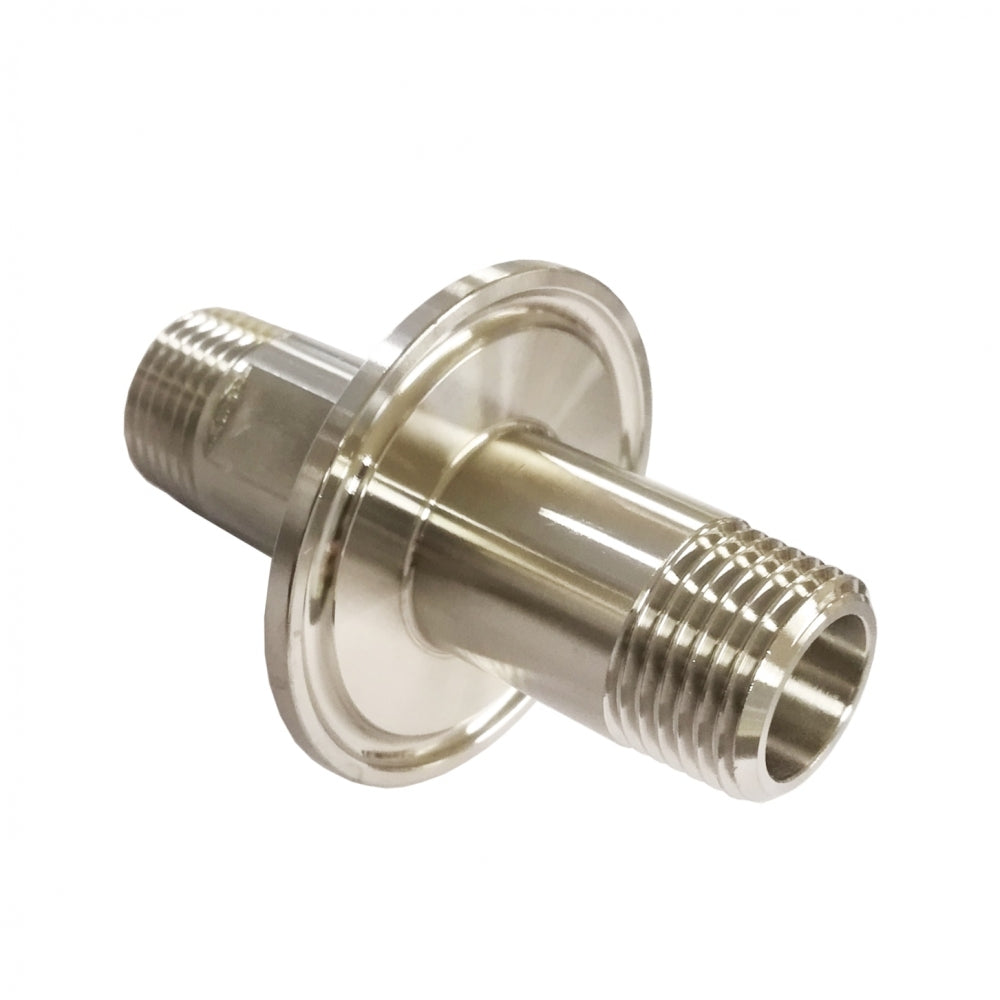 1,5" Tri-Clamp med 1/2" NPT i begge ender