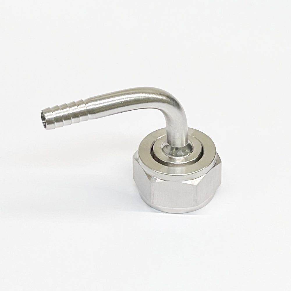 Nippel albue til gjennomføring/shank - 5/8"