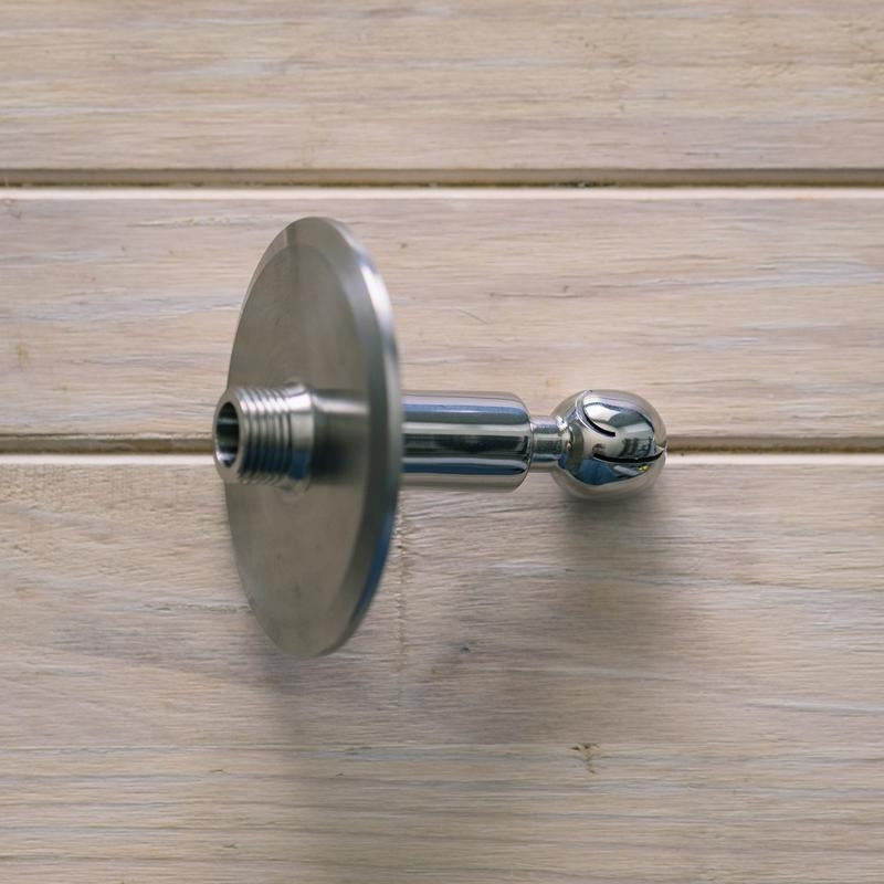 CIP Roterende Vaskeball 3" TC x 1/2" NPT