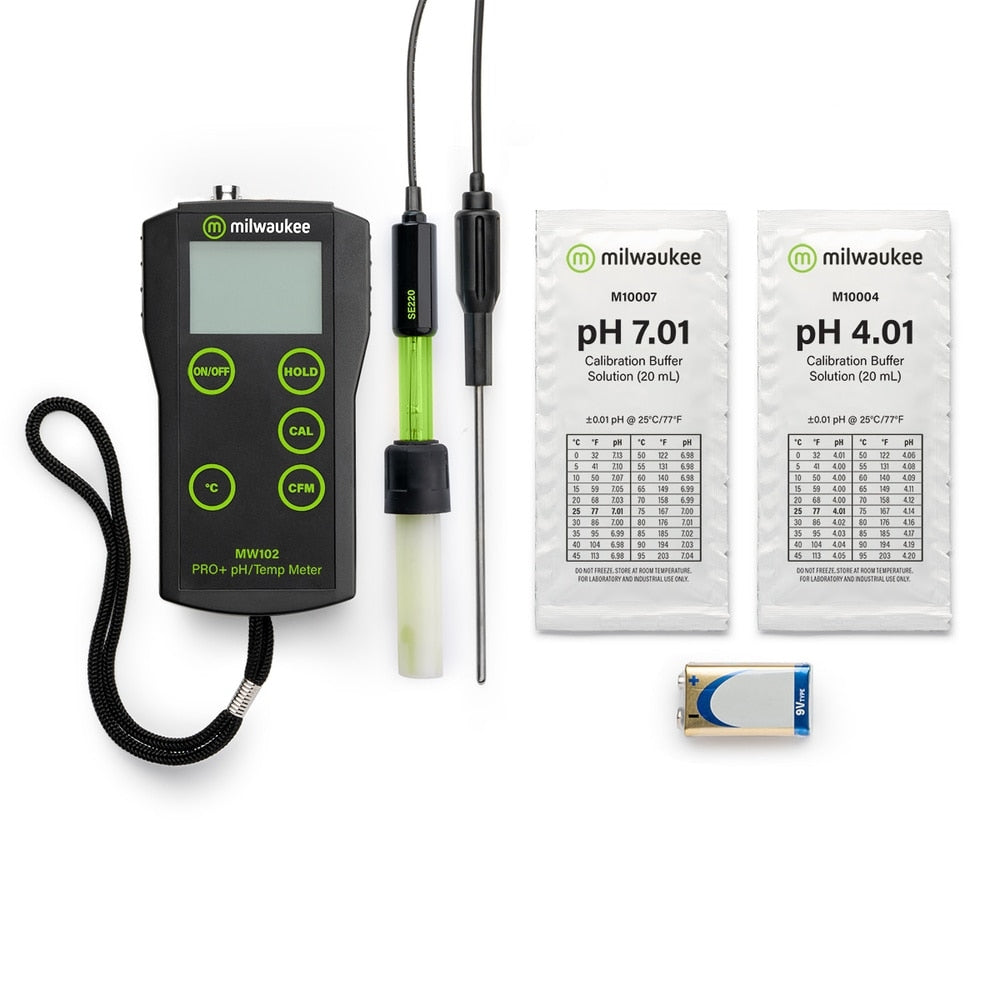 Milwaukee MW102 PRO+ pH meter med utskiftbar probe