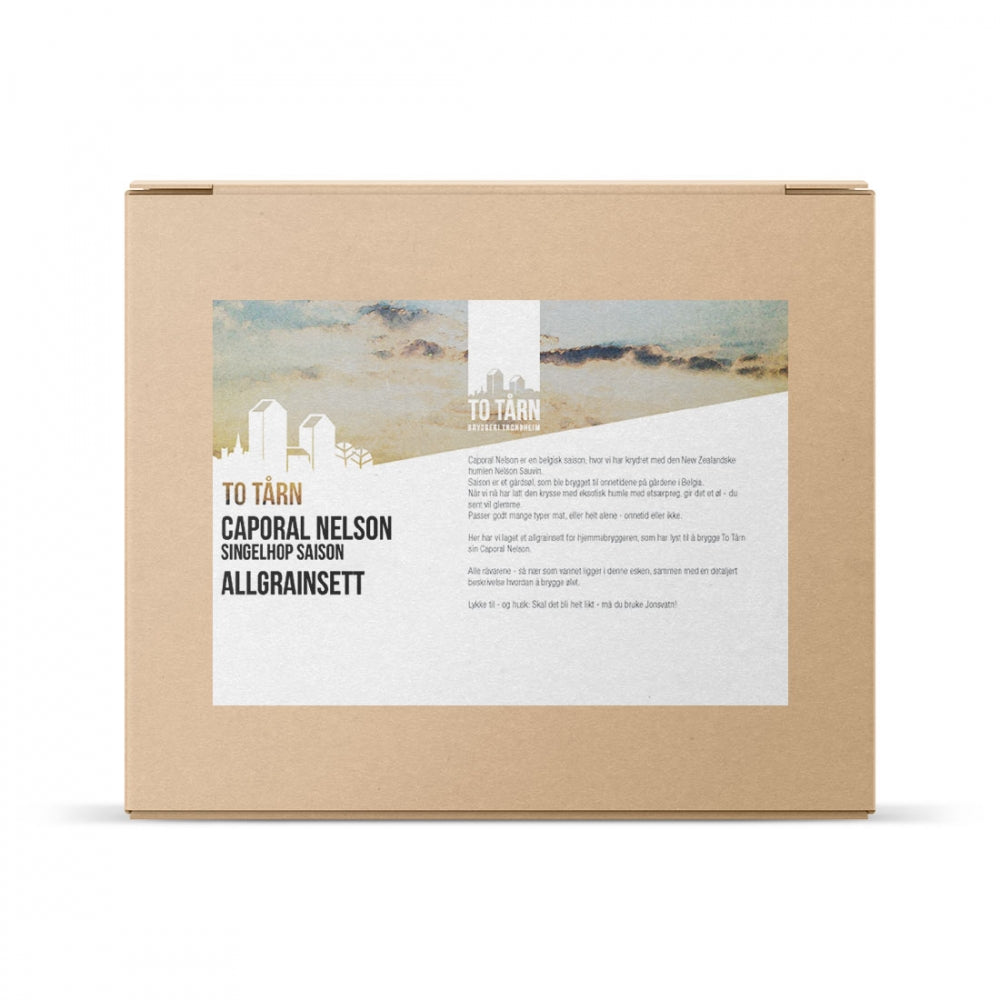 To Tårn Caporal Nelson - allgrain ølsett